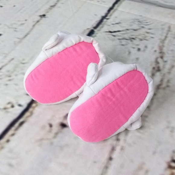 Cloud Island Baby Girl Swan Crib Booties - Picture 4 of 6